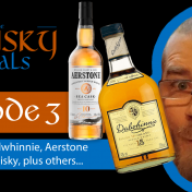 Dalwhinnie 15 and Aerstone 10 year old single malt scotch whisky.